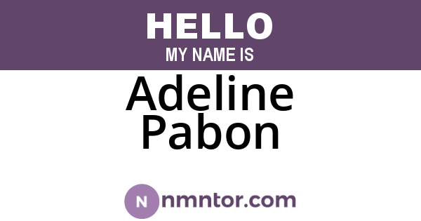 Adeline Pabon
