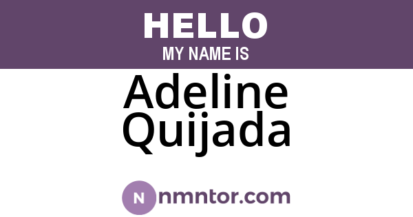 Adeline Quijada