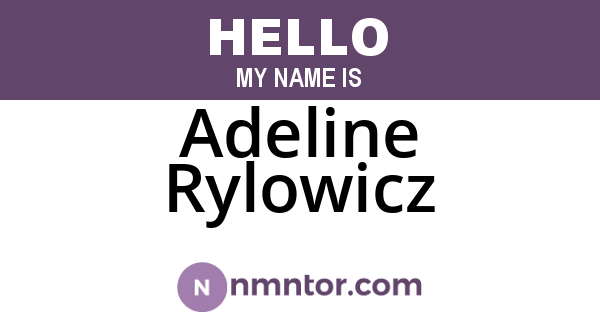 Adeline Rylowicz