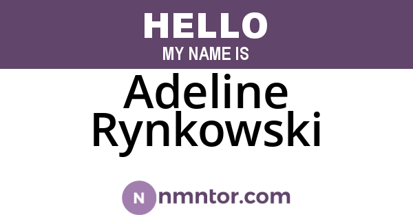 Adeline Rynkowski