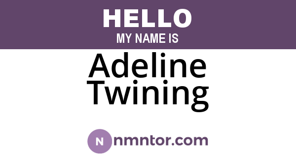 Adeline Twining