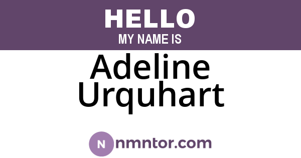Adeline Urquhart