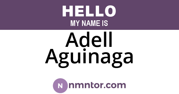 Adell Aguinaga