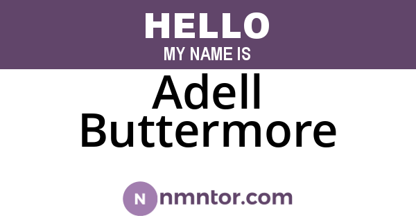 Adell Buttermore