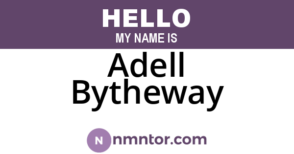 Adell Bytheway