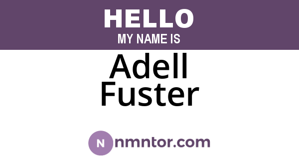 Adell Fuster