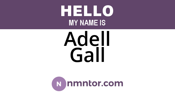 Adell Gall
