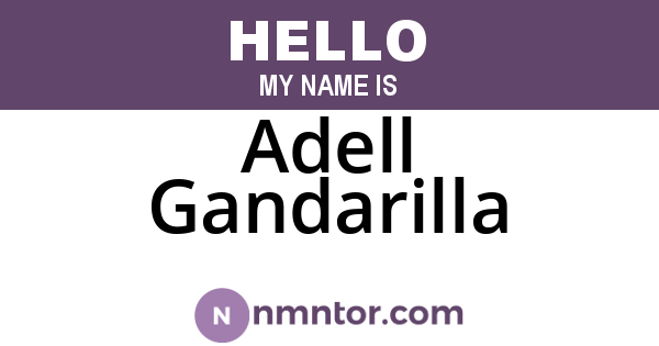 Adell Gandarilla