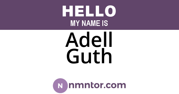 Adell Guth