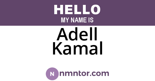 Adell Kamal