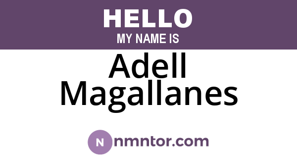 Adell Magallanes