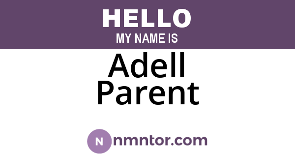Adell Parent