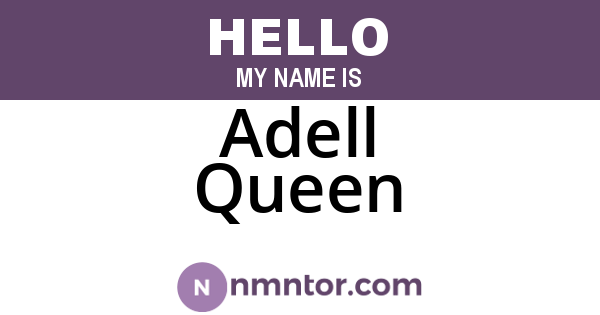 Adell Queen
