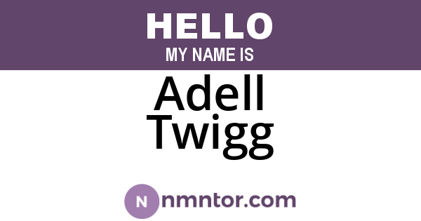 Adell Twigg