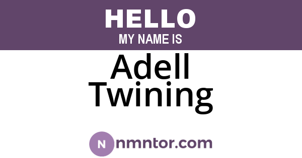 Adell Twining