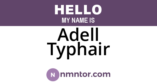 Adell Typhair