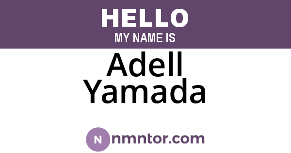 Adell Yamada