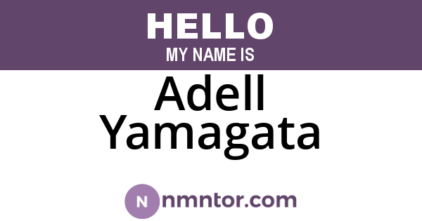 Adell Yamagata