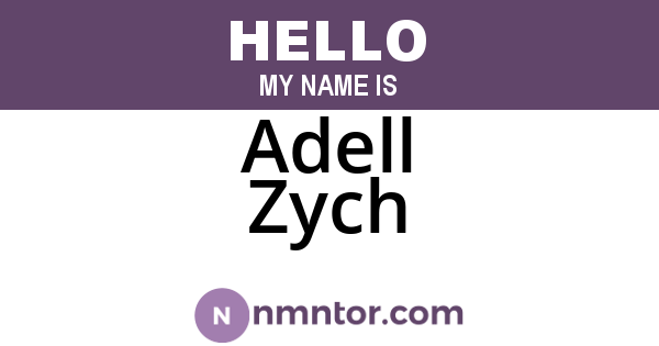 Adell Zych