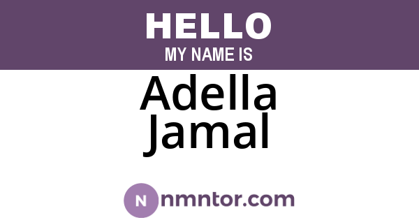 Adella Jamal