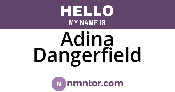 Adina Dangerfield