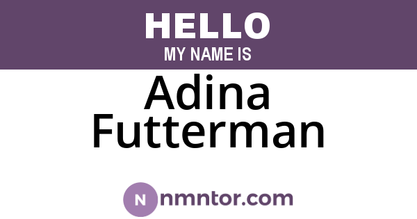 Adina Futterman