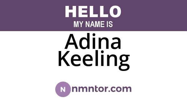 Adina Keeling