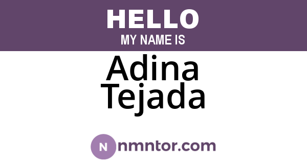 Adina Tejada