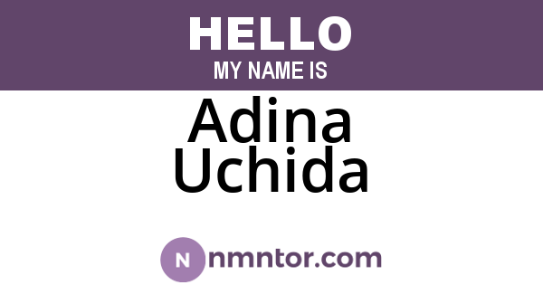 Adina Uchida