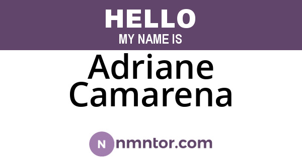 Adriane Camarena