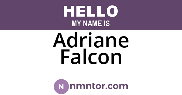 Adriane Falcon