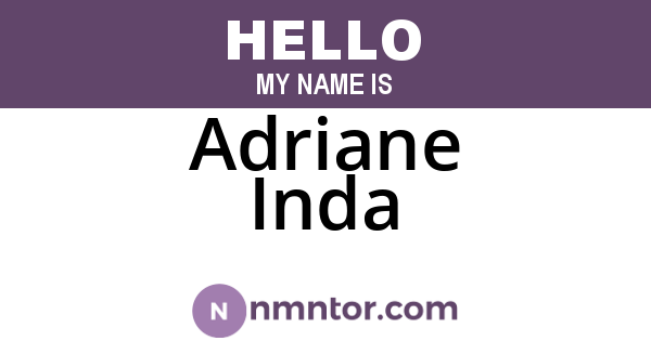 Adriane Inda