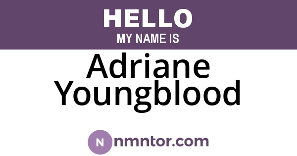 Adriane Youngblood