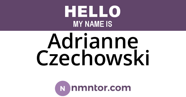 Adrianne Czechowski