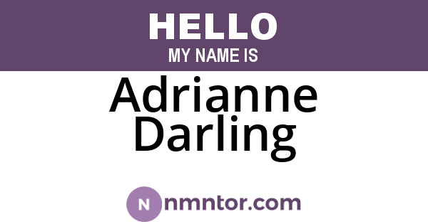 Adrianne Darling