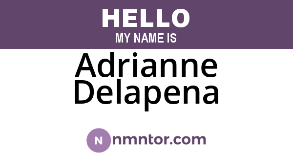 Adrianne Delapena