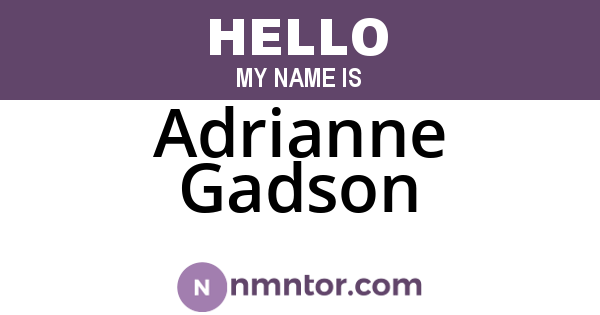 Adrianne Gadson