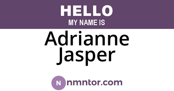 Adrianne Jasper
