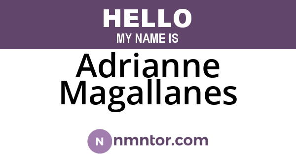 Adrianne Magallanes