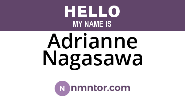 Adrianne Nagasawa