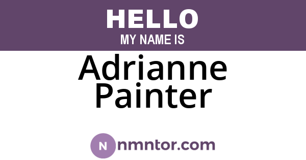 Adrianne Painter