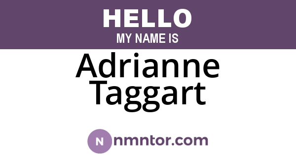 Adrianne Taggart