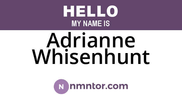 Adrianne Whisenhunt