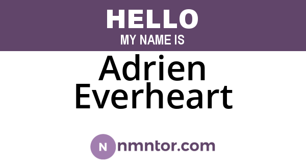 Adrien Everheart