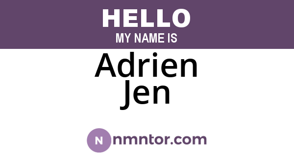 Adrien Jen