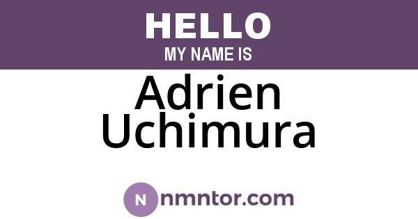 Adrien Uchimura