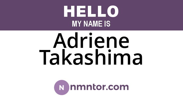 Adriene Takashima