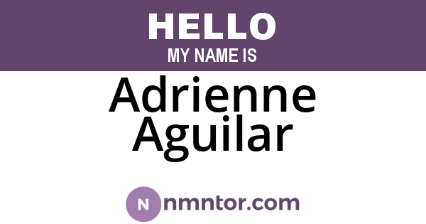 Adrienne Aguilar
