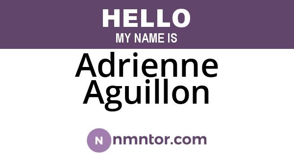 Adrienne Aguillon