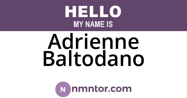 Adrienne Baltodano